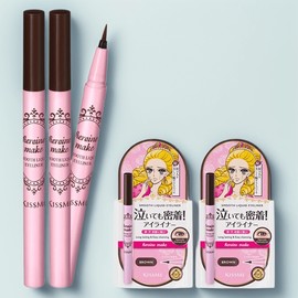 Anjumain Heroine Make Smooth Liquid Eyeliner N 0.4ml, brown, 2 pcs. / 히로인메이크 스무스 리퀴드 아이라이너 N 0.4ml, 브라운, 2개