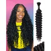 Bafamiya Deep Curly Braiding Human Hair 11A Curly Human Hair