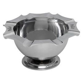 Palió® Tazza ashtray combines functionality with aesthetics, providing a stylish solution for cigar enthusiasts who enjoy sharing their smoking experience with others. (Stainless Steel)