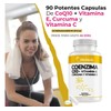 BioHerb Coenzima Q10 Vitamina E, C y Curcuma 100 Puro