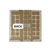 Tenedos Provenza Square 8x8 Gray White Blue Compact Porcelain Floor