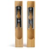 2 Pack Wooden Curtain Rod Brackets Multipurpose Curtain Rod Holders