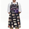 ENSIANTH Book Apron with Pockets Book Lover Gift for Bookworm