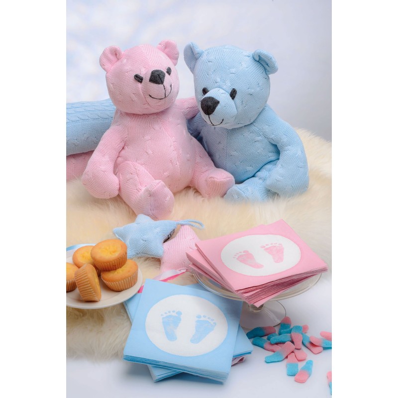 Ambiente Serviettes Lunch/Baby Steps Boy Party 33 x 33 cm