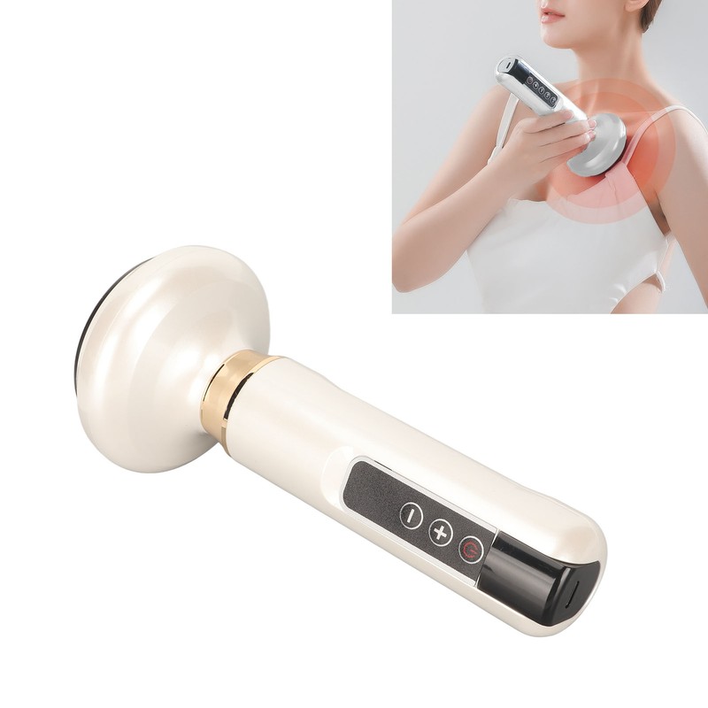 Electric Cupping Machine 6 Suction Gears Sliding Steel Ball Body