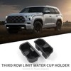 SMABEE 2PCS Rear Cup Holder Insert for Toyota Sequoia 2024