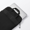 MUJI 84444586 Polyester Vertical Cushion Tablet Case 11 Black