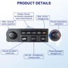 Heater Climate Control Switch Module Panel 79600-S84-A01ZA Compatible with Honda