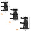 KRATARC Archery Arm Guard Adjustable 3-Strap Accessory Lightweight Hunting Target