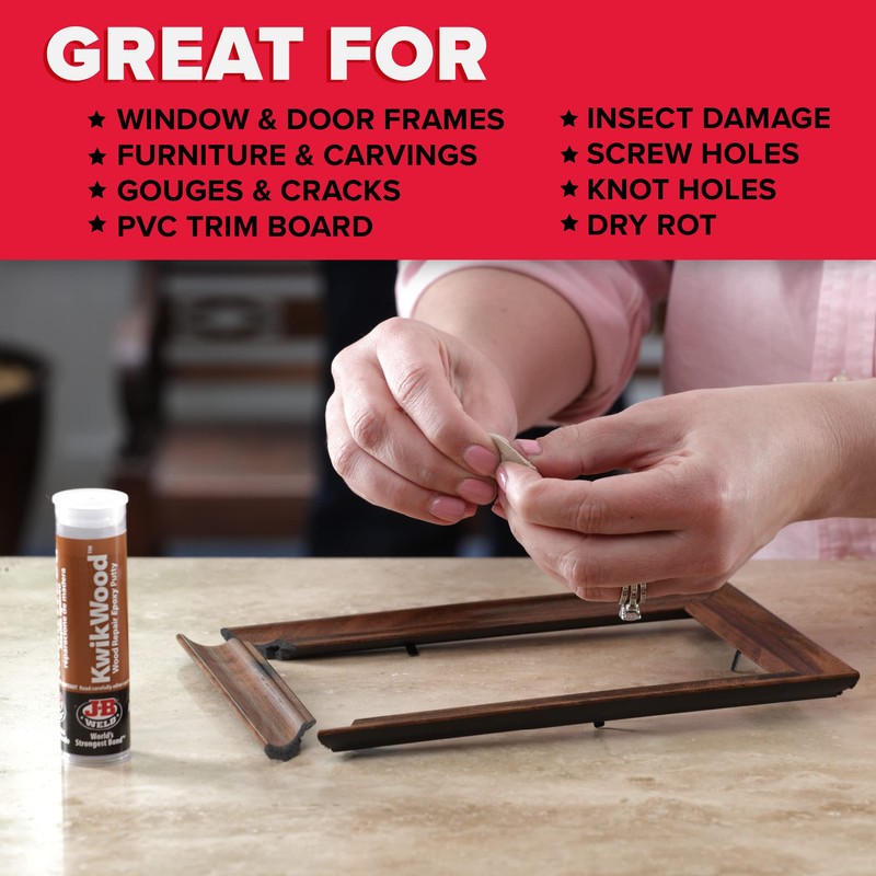 KwikWood Wood Repair Epoxy Putty - 1 oz