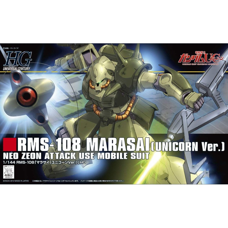 HGUC Mobile Suit Gundam UC RMS-108 Marasai (Unicorn Ver.) 1/144