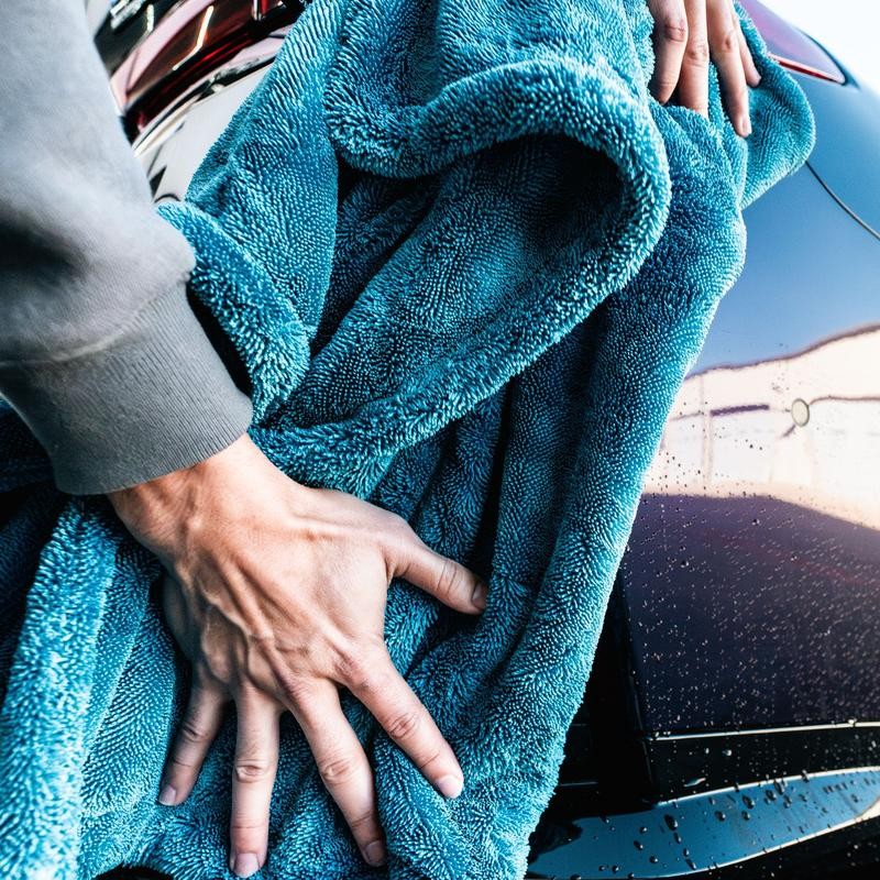BLACKLINE® TWISTED-LOOP DRYING TOWEL - Ultra-Absorbent Car Drying Towel Made