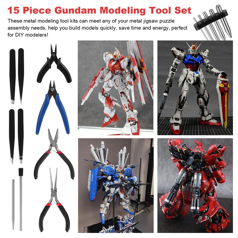 Coptiner Gundam Modeler Builder's Tools Craft Set, Gundam Modeler Basic