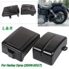 Unbranded Battery Side Covers For Harley Dyna Fat Bob 2006-17