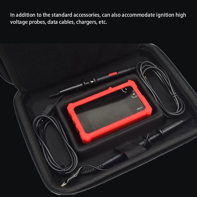Portable Mini Oscilloscope Storage Bag Case Accessory for DS211 DS212