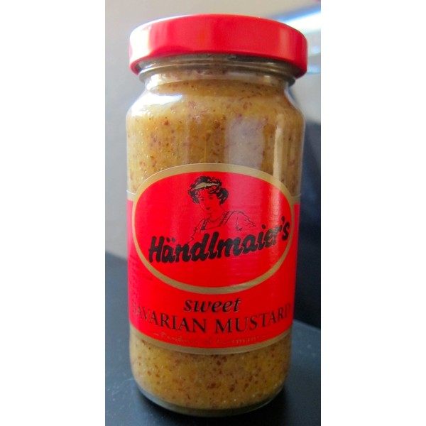 Handlmaier's Sweet Bavarian Mustard-8 oz - 230 g- IMPORTED- Shipping from USA