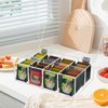 Beitiny Tea Bag Organizer, Acrylic Tea Bag Holder, Clear Tea