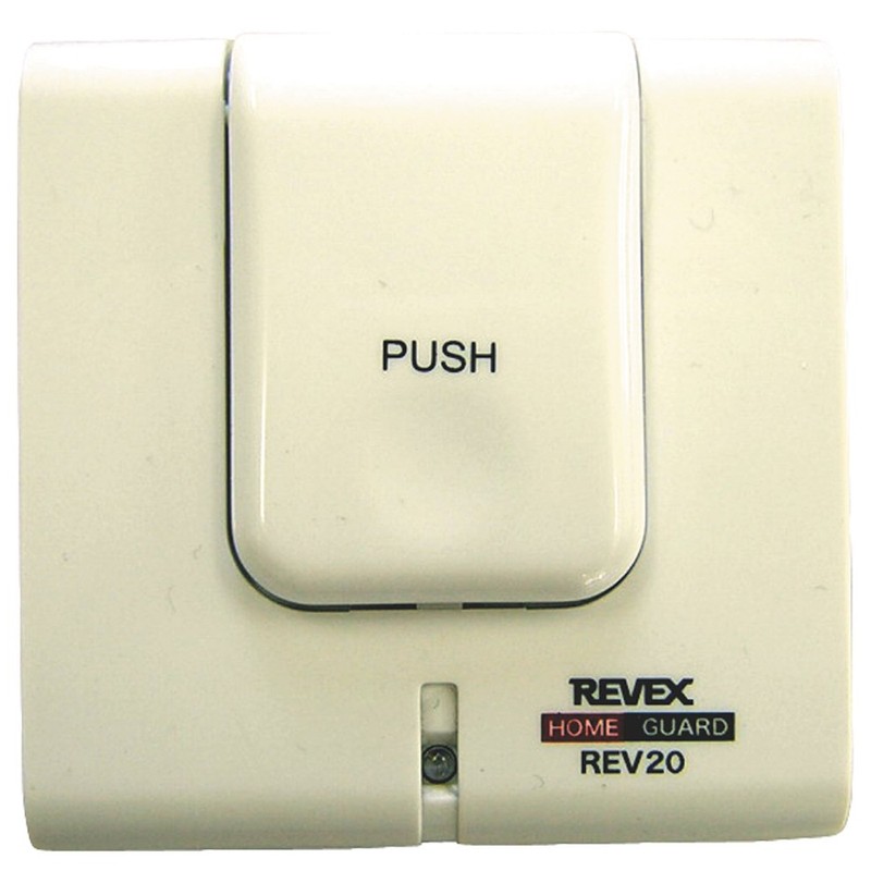 Revex REV320 Wireless Transmitter and Receiver Set, Rainproof Call Button,