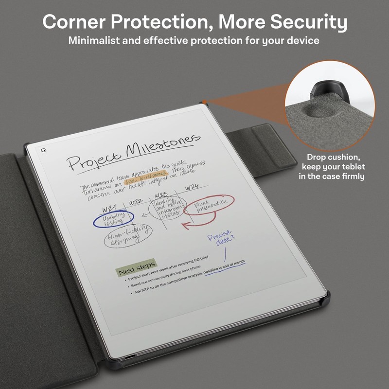 CoBak Premium Magnetic Case for 11.8" Remarkable Paper Pro 2024