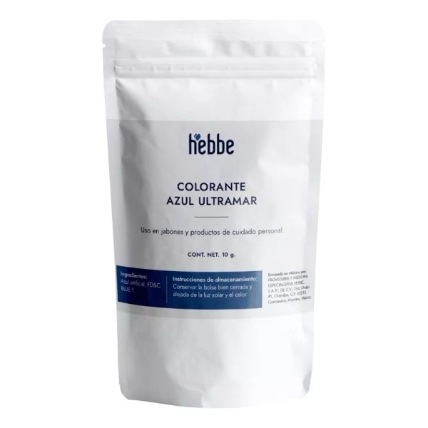 Hebbe Cosmetics MCSC18 Pigmentos Colorantes (polvo) Jabón Artesanal Shampoo 10