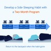 WoodyKnows Side-Sleeping Backpack, Sleep Position Trainer, alleviates snoring Caused by