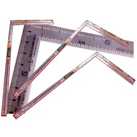 Square Square Square Silver 19.7 inches (50 cm), Back Side Square Square