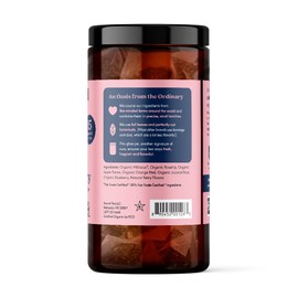 Paromi Hibiscus Berry Organic Herbal Tea, Signature Jar, 15 Count (Pack of 6)