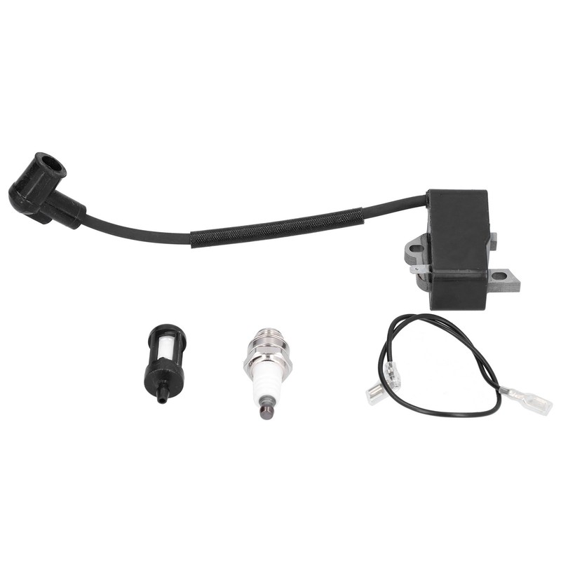 Carburetor Ignition Coil Sparking Plug Set for STIHL FS75 FS80