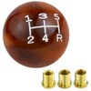 Arenbel 5 Speed Shifter Knobs Car Shift Ball Handle Gear