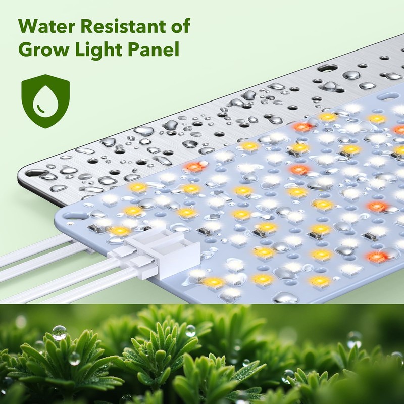 SDOVUERC Full Spectrum Grow Lights,60W Plant Grow Lights for Indoor