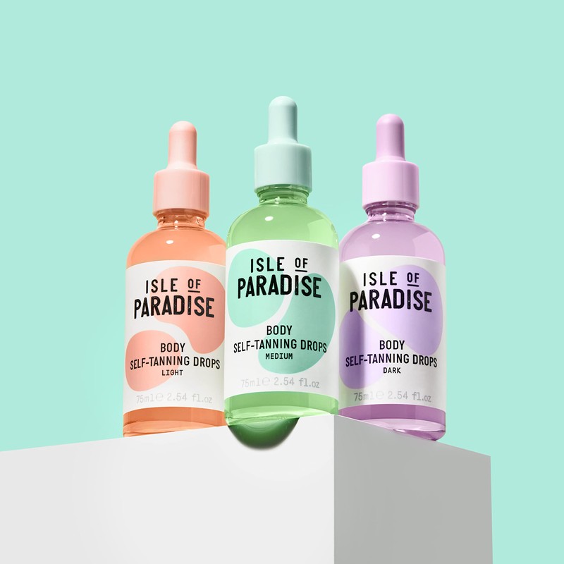 Isle of Paradise Self-Tanning Body Drops Medium 75ml