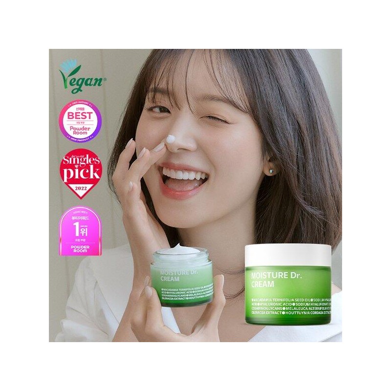 ISOI [아이소이]모이스춰 닥터 장수진 수분크림 70ml + 모이스춰 닥터 토너