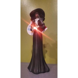 Home Accents Holiday Spell Bound LED 10" Fortune Teller Witch Statue Changes Color