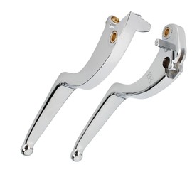 Baceyong Motorcycle Clutch and Brake Handbrake Levers Kit Motorbike Handle Assembly Set Parts Compatible with Indian Scout 2017-2023 Chrome