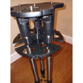 Spencer-3D Telescope Tripod accessory tray and Leg Holders for 2 Inch Tripod legs