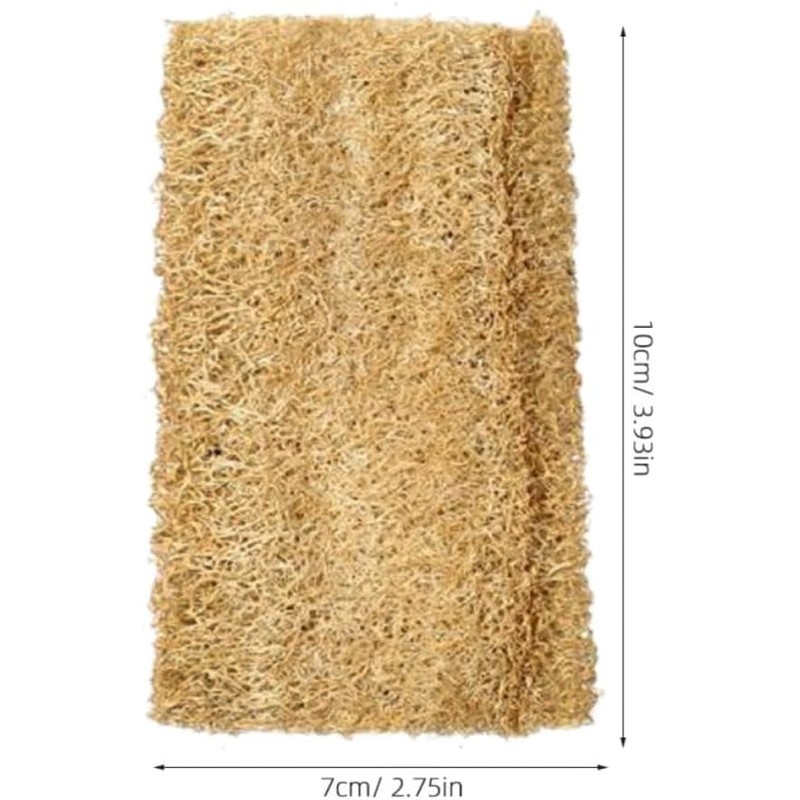 Esponjas de lufa natural Beatifufu – Pack 3 para lavar
