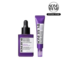 Anti-Aging Skin Care Duo – Retinol Face Serum & Eye Cream – Wrinkle Reduction & Glowing Skin – Korean Skincare Set