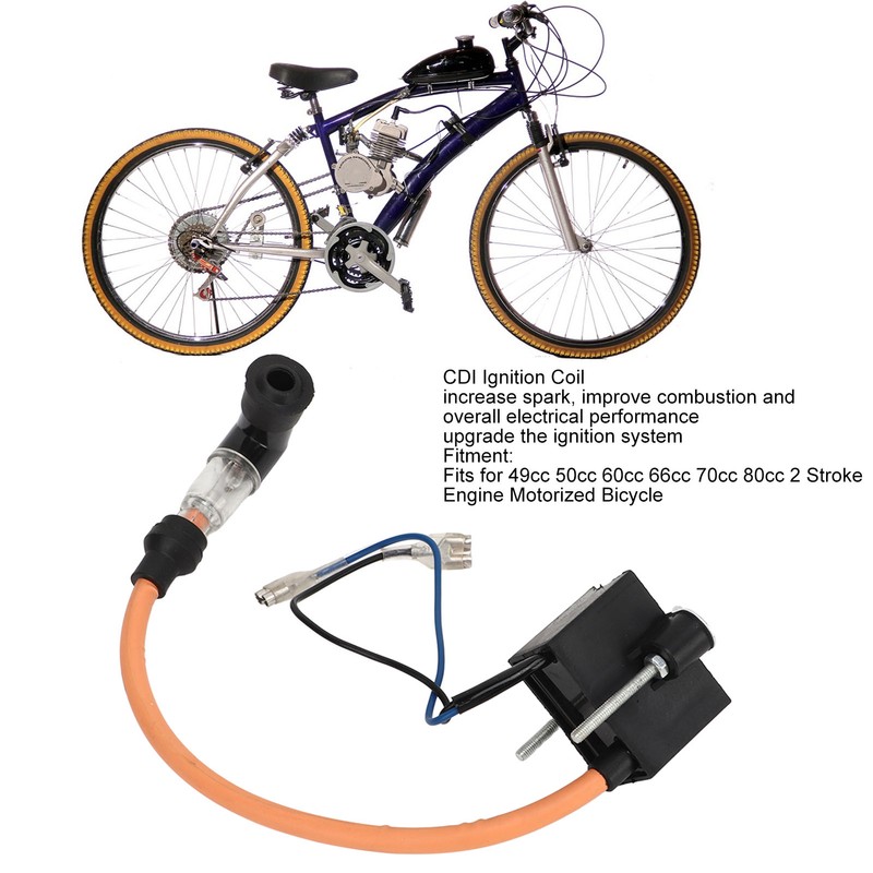 CDI Ignition Coil High Performance Ignition Module for 49cc 50cc