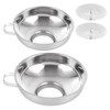 Pack of 2 jam funnels