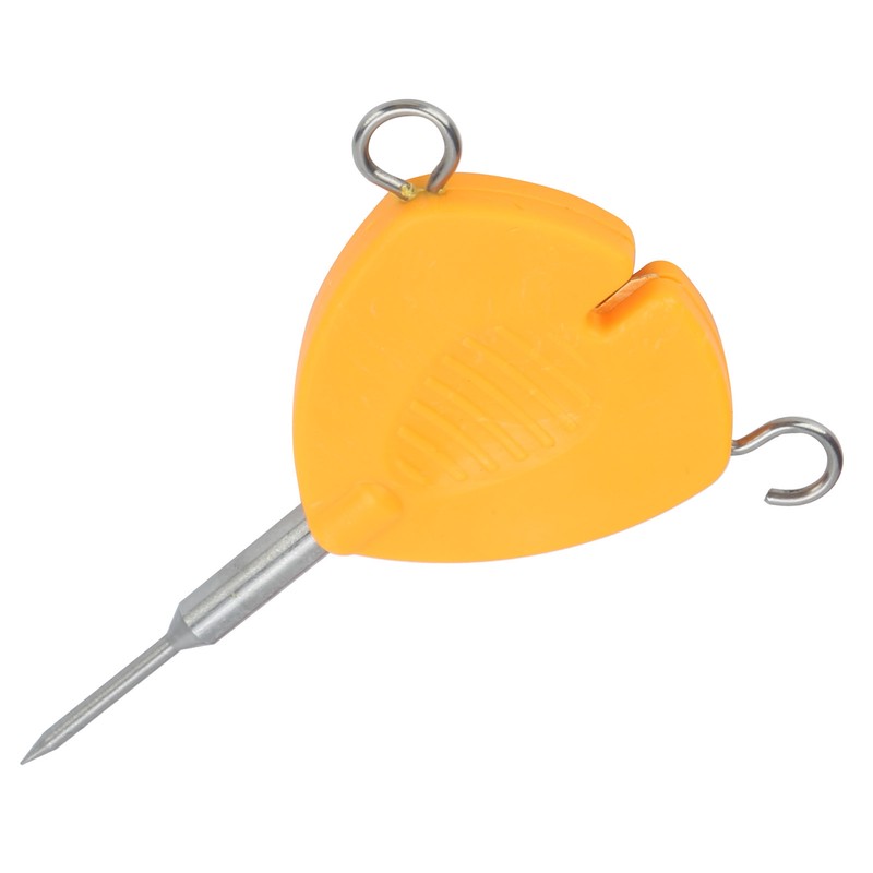 2Pcs Portable Fishing Bait Needle Hook Knot Puller Fishing Baiting