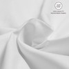 Flowen Fitted Sheet, 160 x 190 cm, Microfibre Fitted Sheet
