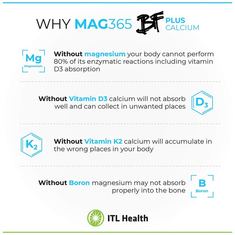 MAG365 ITL Health BF Plus Calcium Zinc Magnesium Powder |