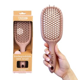 Cepillo Desenredante Tada Natural Beauty para Cabello Rizado, Grueso, Ondulado Y Fino Orificios de Ventilación para Un Secado Y Peinado Rápidos Cepill