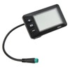 Waterproof Bike Control Panel, Electric Bicycle LCD Monitor Ebike Accessories,