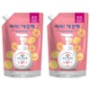 iClean Antibacterial Foam Hand Soap Refill Lemon Scent, 600ml, 2 Pieces / 아이깨끗해 항균 폼 핸드솝 리필 레몬향, 600ml, 2개