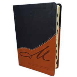 Biblia de Estudio  MacArthur REINA VALERA  1960 PIEL IMITACION CON INDICE