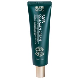 GMG&LECOS applied NMN nutritional collagen moisture cream, wrinkle improvement cream, wrinkle care, nasolabial folds, wrinkles around the eyes, elasticity care, moisturizing low-molecular-weight, high-content EGF peptide cream, 1 piece, 50g / 지엠지엔르코스 바르는 NMN 영양 콜라겐 수분크림 주름개선크림 링클 케어 팔자주름 눈가주름 탄력케어 보습 저분자 고함량 EGF 펩타이드 크림, 1개, 50g