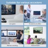 Lostrain Adaptador Convertidor Hdmi A Rca Vga 1080p De Audio