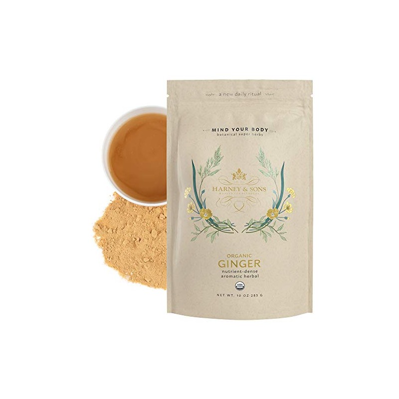 Harney & Sons Organic Ginger Powder, Wellness Collection, 10 oz