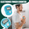 Digital Tally Counter,Manual Counter Clicker - Resettable Lap Record Ring